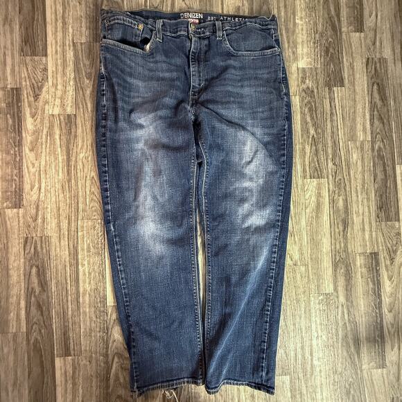 Denizen from Levi’s 231 Athletic Fit Jeans Men’s W36 L30 Blue Denim Casual Pants - Picture 1 of 9